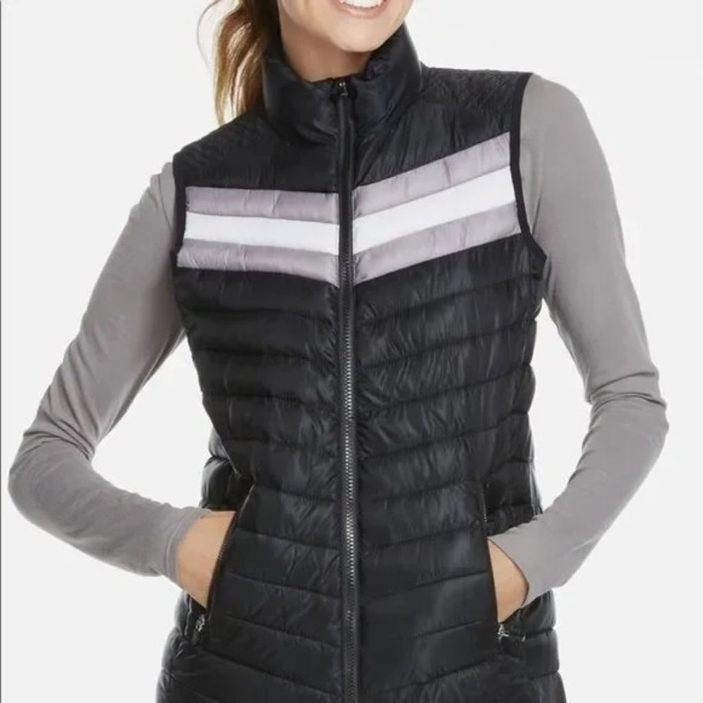Fabletics Fenway Quilted Puffer Vest Size Small